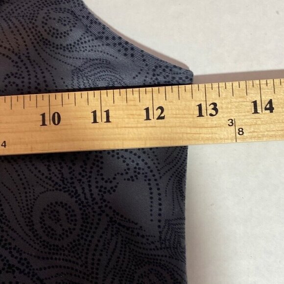 Lululemon Athletic Tank Women's Size 4 Black and Gray Racerback - Picture 5 of 7